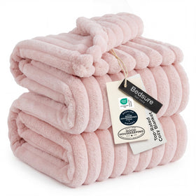 Bedsure Fleece Blanket Polyester Blanket