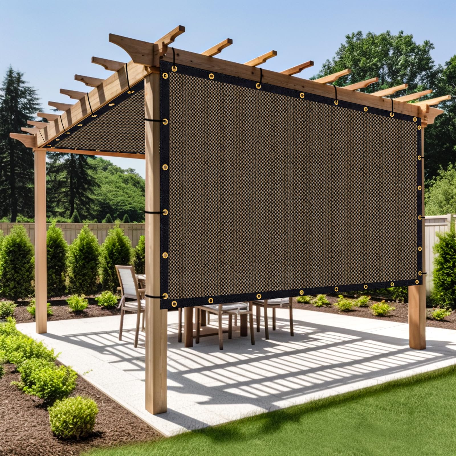 90% Sun Shade Cloth with Grommets