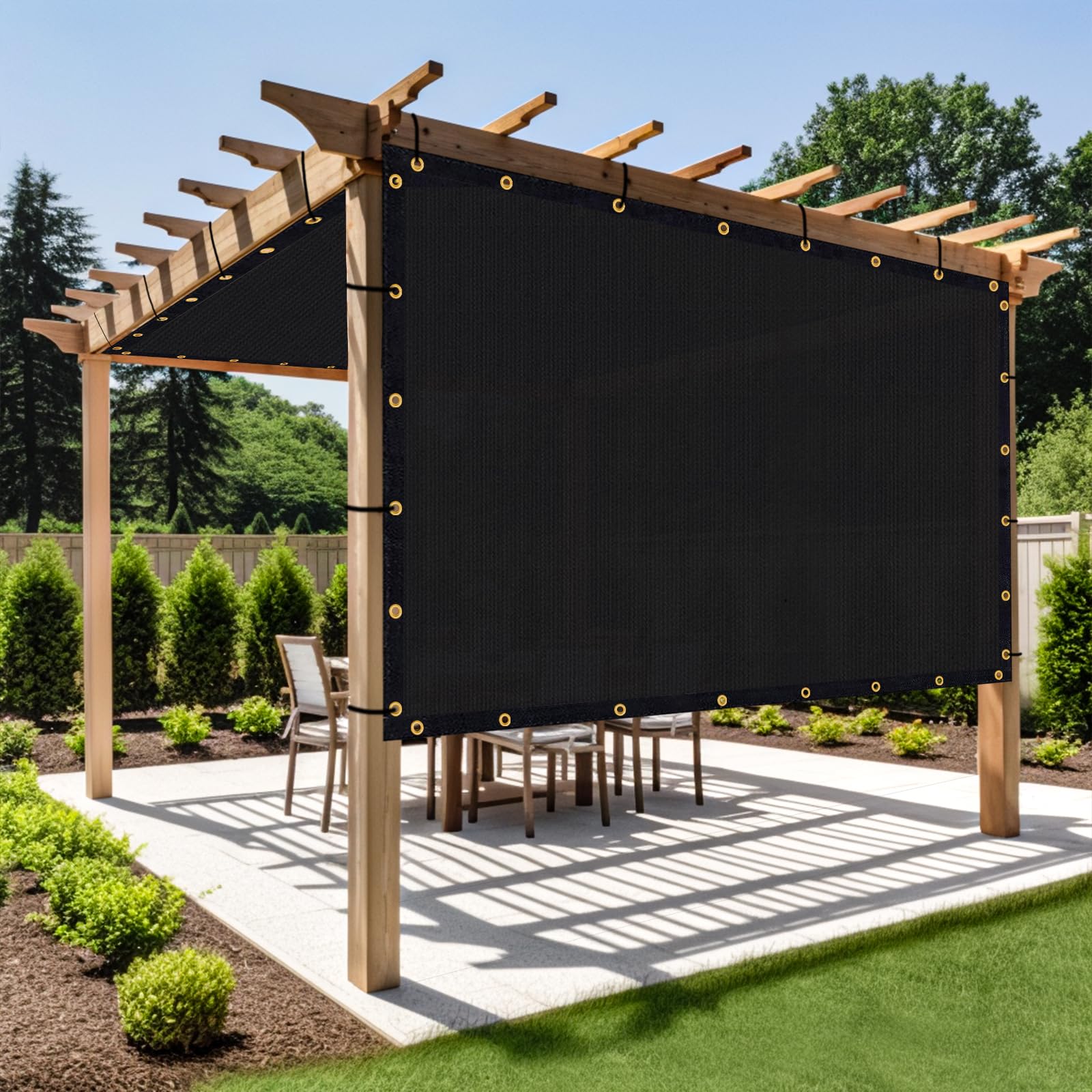 90% Sun Shade Cloth with Grommets