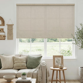 Cordless Light Filtering Roller Shades for Windows