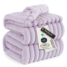 Bedsure Fleece Blanket Polyester Blanket