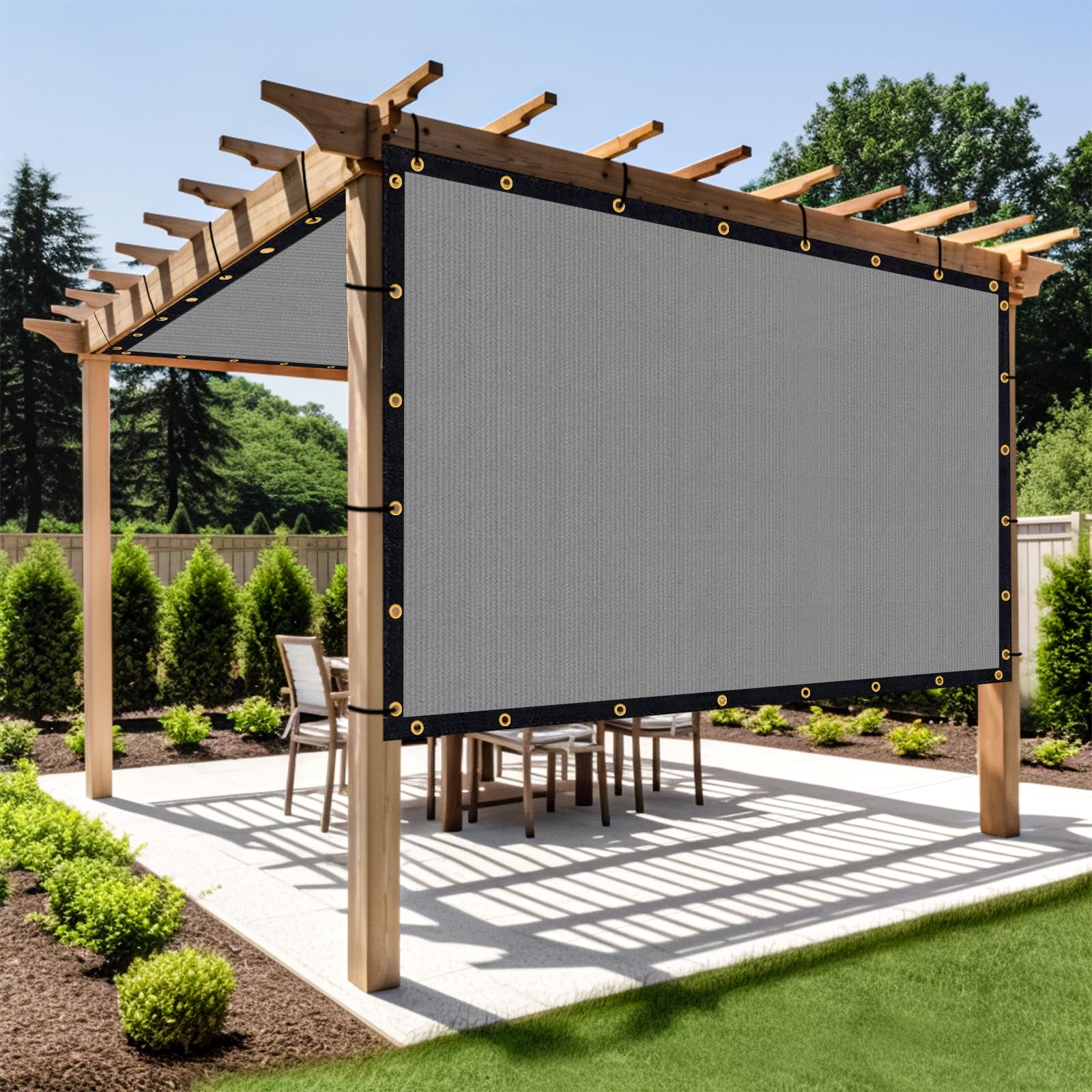 90% Sun Shade Cloth with Grommets
