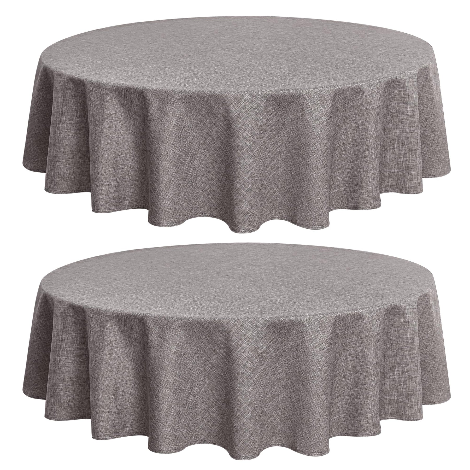 Fitable Faux Linen Tableclothes for Dining Kitchen Wedding Banquet Party