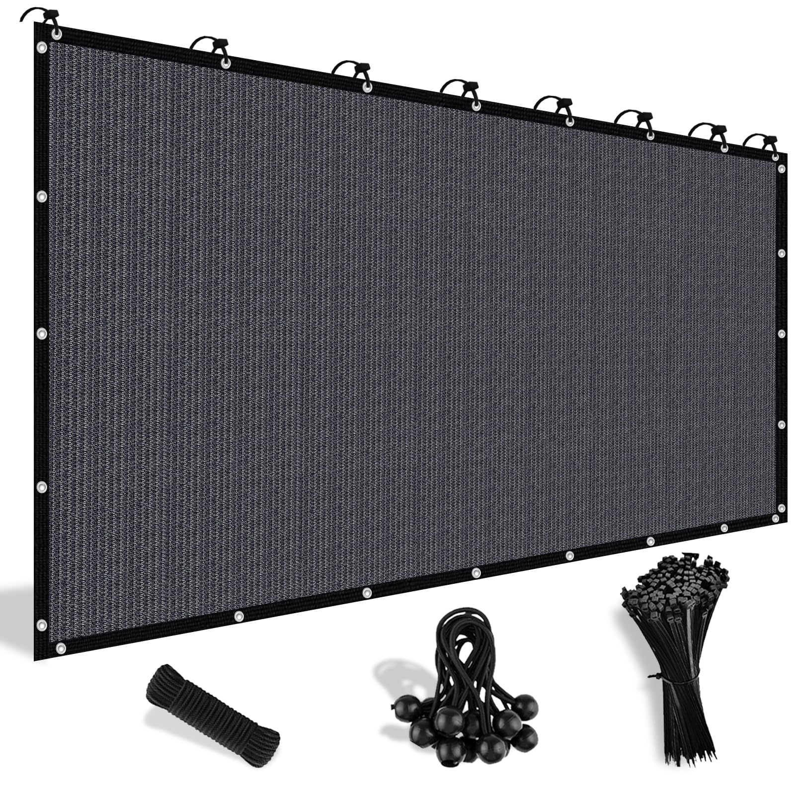 90% Sun Shade Cloth with Grommets