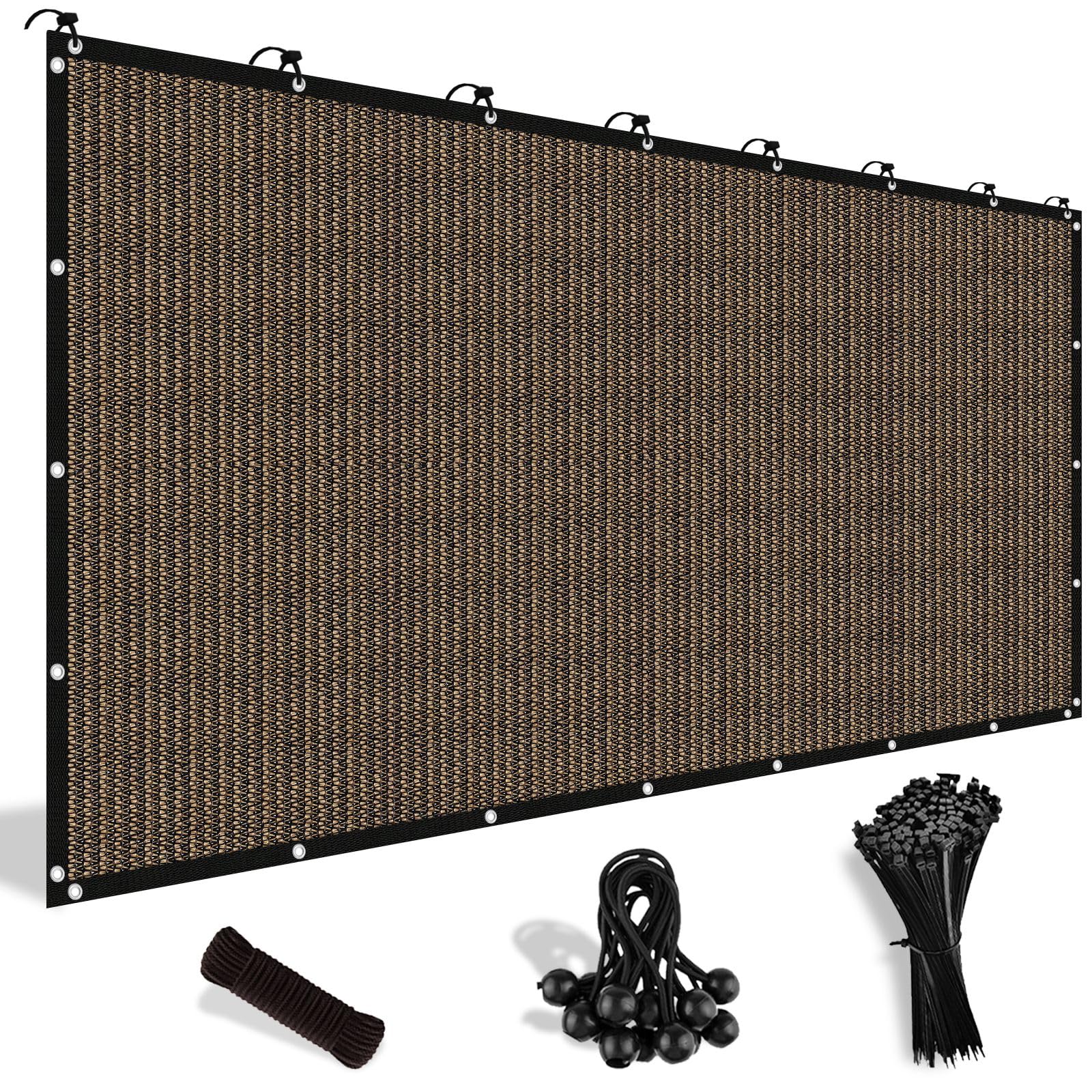 90% Sun Shade Cloth with Grommets