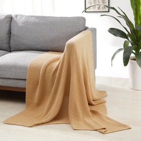Basics Room Décor Throw Blanket, Lightweight,Recycled Polyester