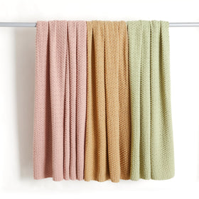 Basics Room Décor Throw Blanket, Lightweight,Recycled Polyester