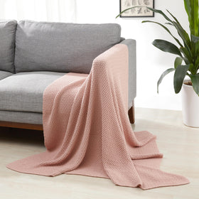 Basics Room Décor Throw Blanket, Lightweight,Recycled Polyester